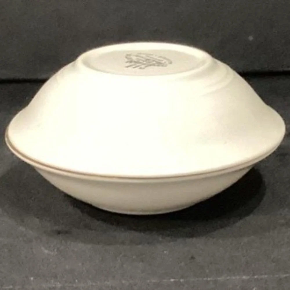 Cunningham & Pickett Cardinal Berry Bowls, Set of 2, Hand-Decorated Tableware